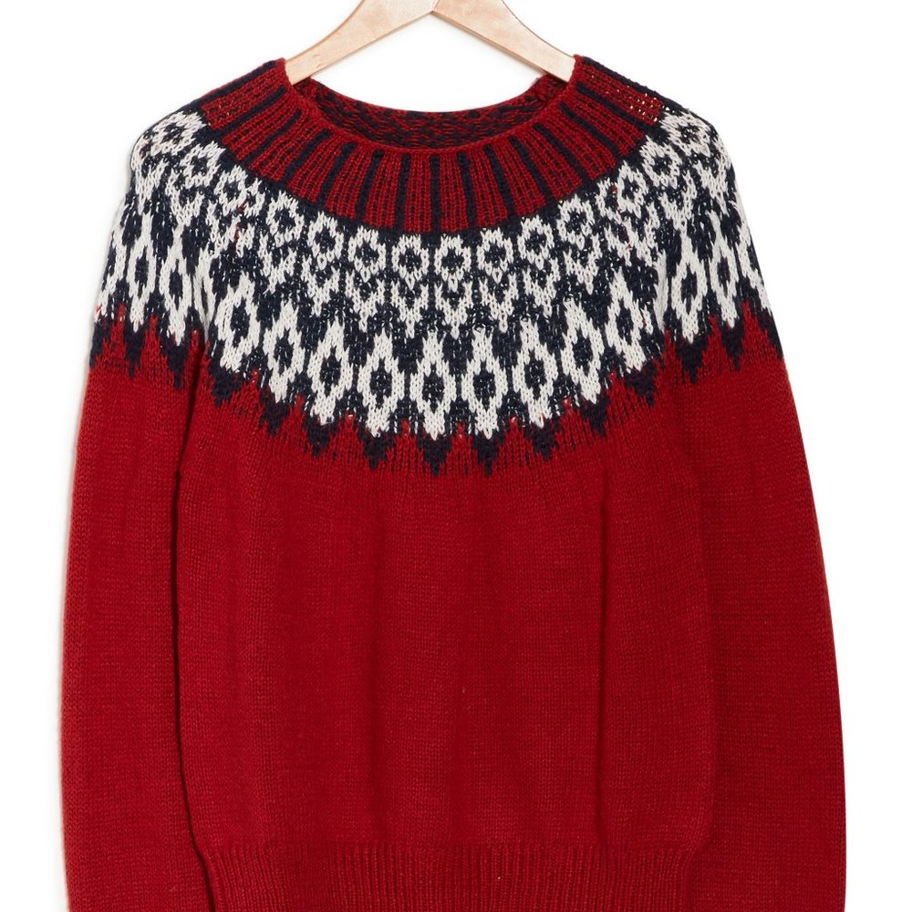 Fair Isle Knitted Sweater